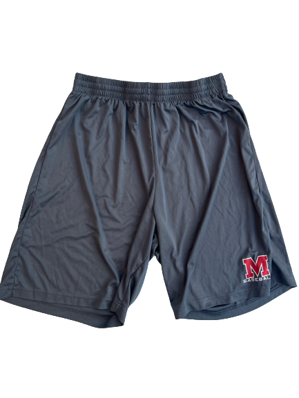 Hayden Leatherwood Ole Miss Baseball Team Exclusive Workout Shorts (Size L)