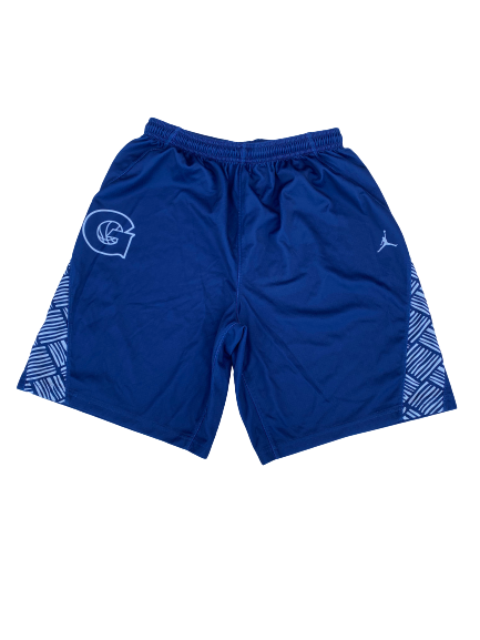 Mac McClung Georgetown Basketball Player Exclusive Practice Shorts (Size L)