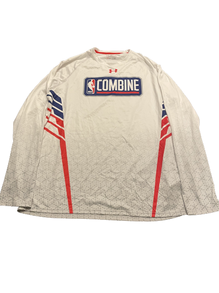 Thomas Welsh NBA Combine Long Sleeve Workout Shirt (Size XL)