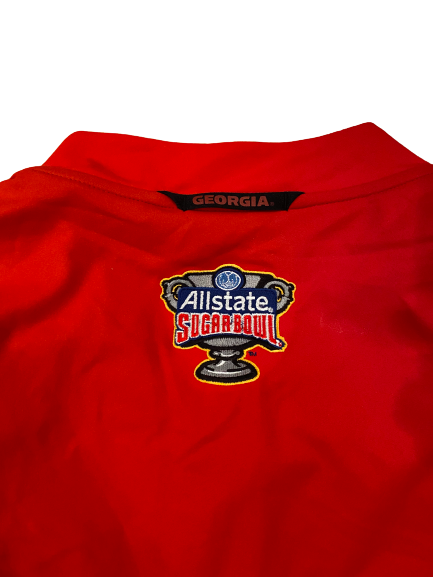 Azeez Ojulari Georgia Football Player Exclusive "Allstate Sugar Bowl" Jacket (Size XL)