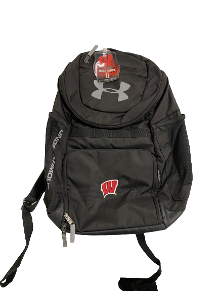 Micah Potter Wisconsin Basketball Player Exclusive Backpack With Player Tag