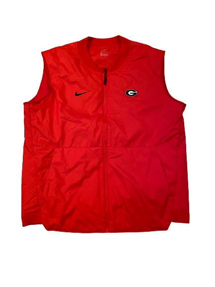 Azeez Ojulari Georgia Football Team Issued Vest (Size XL)