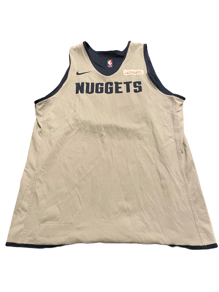 Thomas Welsh Denver Nuggets Player Exclusive Reversible Practice Jersey (Size XLT)