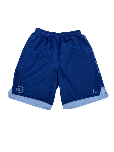 Mac McClung Georgetown Basketball Player Exclusive Practice Shorts (Size M)