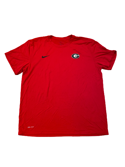 Azeez Ojulari Georgia Football Team Issued Workout Shirt (Size XL)
