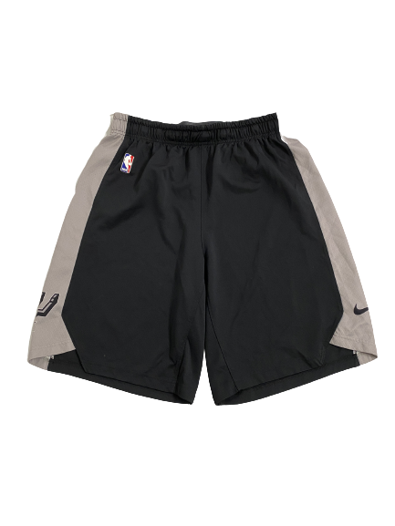 Charles Matthews San Antonio Spurs Player-Exclusive Practice Shorts (Size XL Length +2)