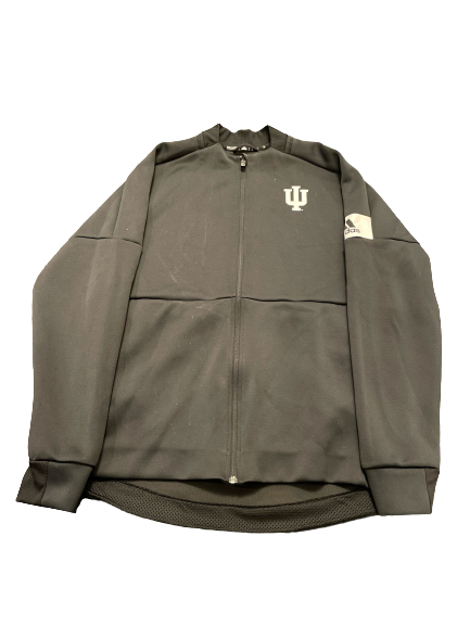 Connor Manous Indiana Baseball Team Issued Zip Up Jacket (Size L)