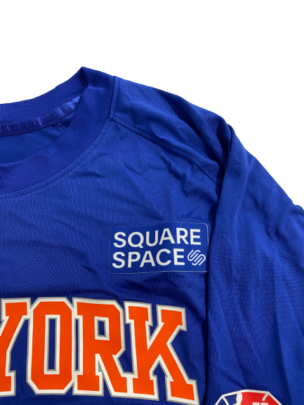 Micah Potter New York Knicks Pre-Game Shooting Shirt (Size XXLT)