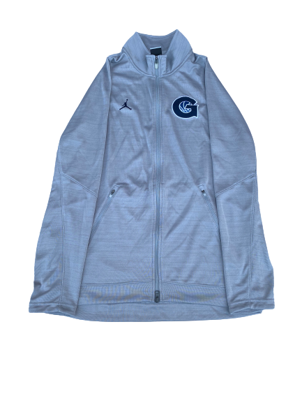 Mac McClung Georgetown Basketball Team Issued Jordan Travel Jacket (Size L)