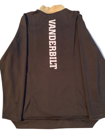 Simi Shittu Vanderbilt Basketball Nike Pre-Game Warm-Up Jacket (Size XL)