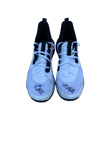 Mac McClung Texas Tech Basketball SIGNED Team Issued Steph Curry Shoes (Size 11.5)