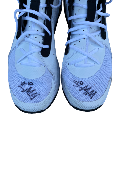 Mac McClung Texas Tech Basketball SIGNED Team Issued Steph Curry Shoes (Size 11.5)