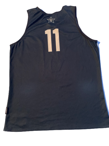 Simi Shittu Vanderbilt Basketball Reversible Practice Jersey (Size XL)