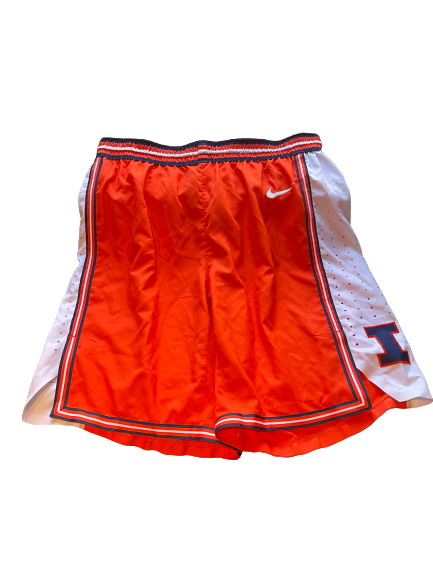 Kofi Cockburn Illinois Basketball 2019-2020 (FRESHMAN SEASON) Game Worn Shorts (Size 42)