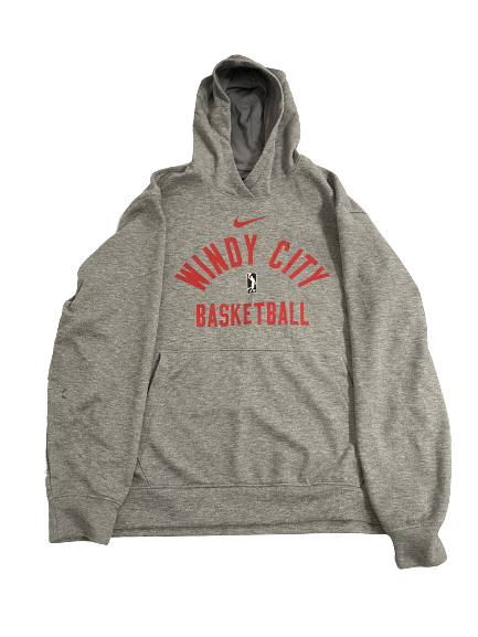Henri Drell Windy City Bulls Team-Issued Hoodie (Size L)