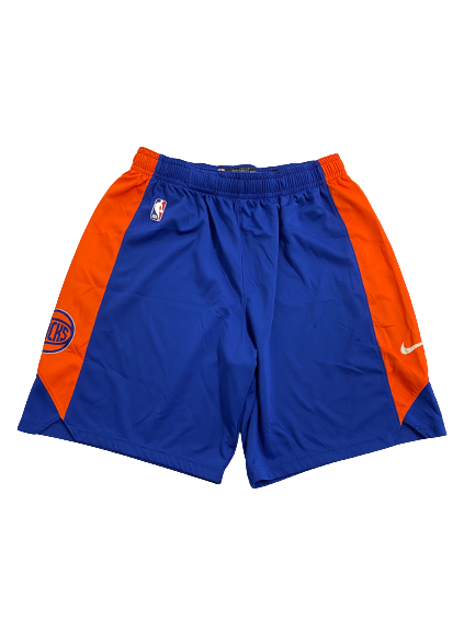 Micah Potter New York Knicks Player-Exclusive Practice Shorts (Size XL)