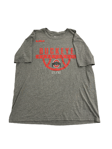 Micah Potter Ohio State Basketball Team Issued T-Shirt (Size XL)
