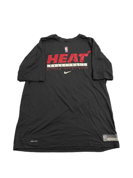 Micah Potter Miami Heat Team-Issued T-Shirt (Size XLT)