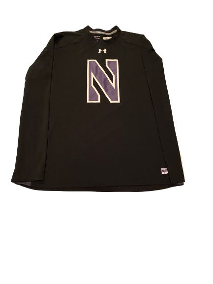 Alex Miller Northwestern Football Long Sleeve Shirt (Size XXL)