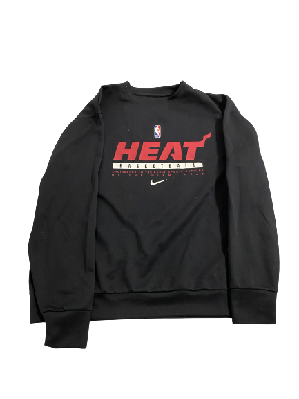 Micah Potter Miami Heat Team-Issued Crewneck Sweatshirt (Size XLT)
