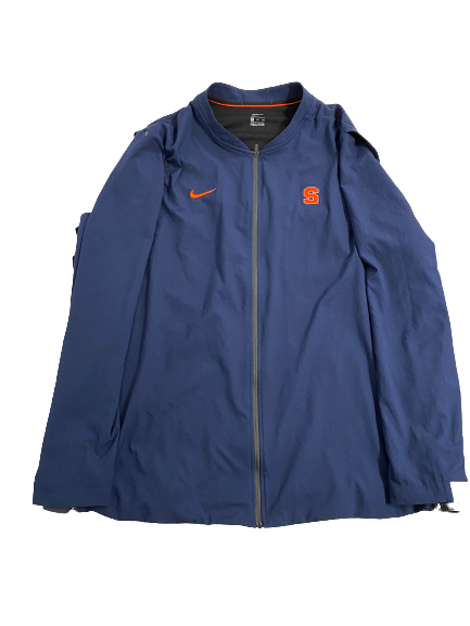 Carlos Vettorello Syracuse Football Player-Exclusive Travel Zip-Up Jacket With 