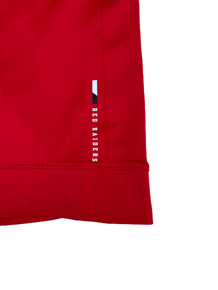 Mac McClung Texas Tech Basketball Team Issued Zip Up Jacket (Size L)