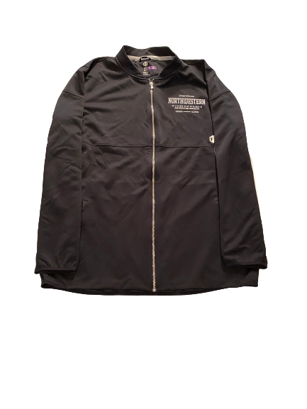 Alex Miller Northwestern Football Team Exclusive Full-Zip Jacket (Size XXLT)