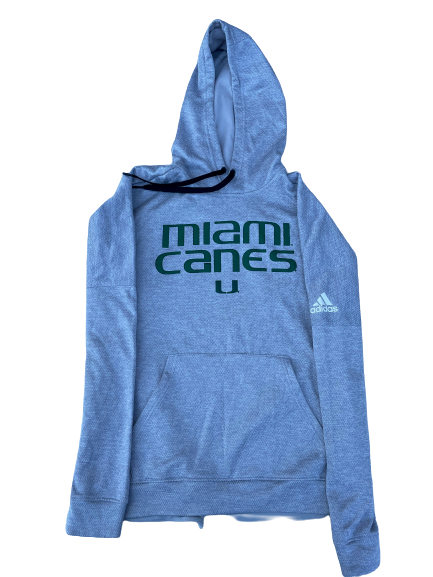 Anthony Lawrence Miami Basketball Team Issued Sweatshirt (Size M)
