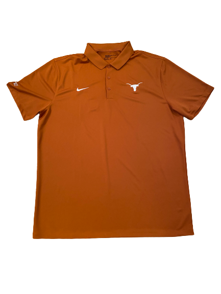 Joe Schwartz Texas Basketball Team Issued Polo Shirt (Size XL)