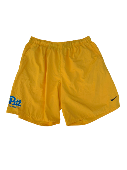Nolan Ulizio Pittsburgh Football Nike Workout Shorts (Size XXXL)