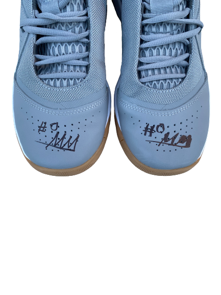 Mac McClung Texas Tech Basketball SIGNED Team Issued Steph Curry Shoes