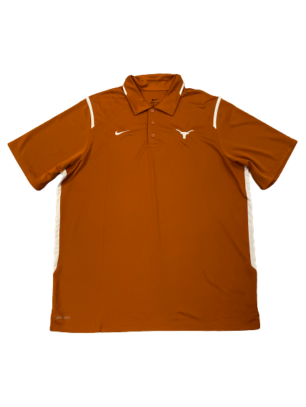 Joe Schwartz Texas Basketball Team Issued Polo Shirt (Size XL)