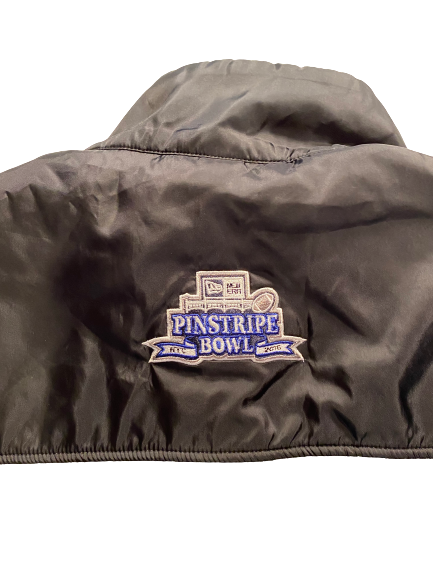 Alex Miller Northwestern Football Pinstripe Bowl Jacket (Size XXL)