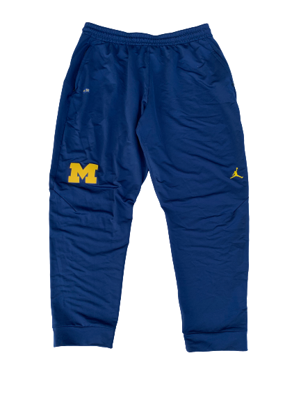 Nolan Ulizio Michigan Jordan Sweatpants (Size XXXL)