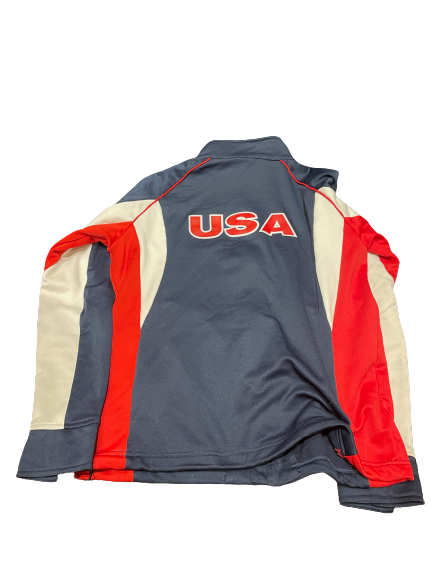 Amanda Benson USA Volleyball Team Issued Zip Up Jacket (Size M)