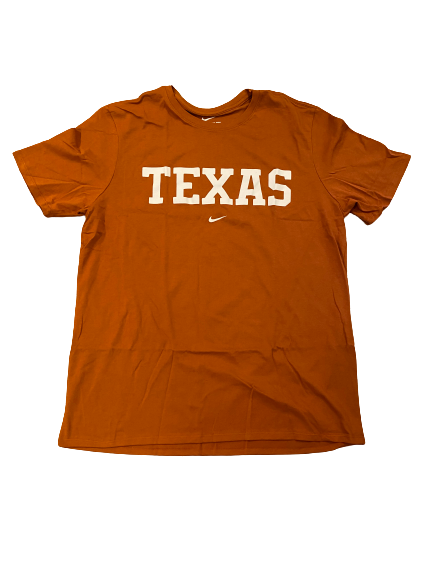 Joe Schwartz Texas Basketball Team Issued T-Shirt (Size XL)