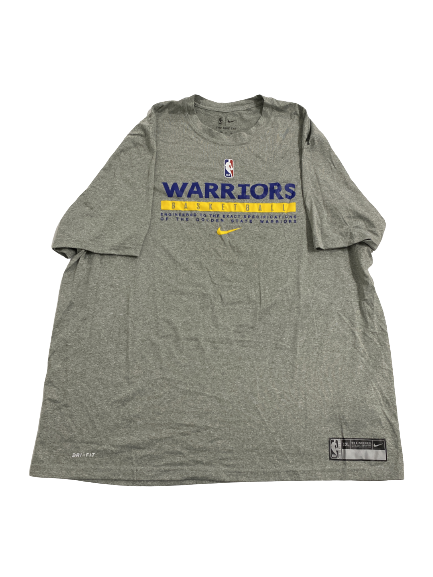 Micah Potter Golden State Warriors Team-Issued T-Shirt (Size XXL)