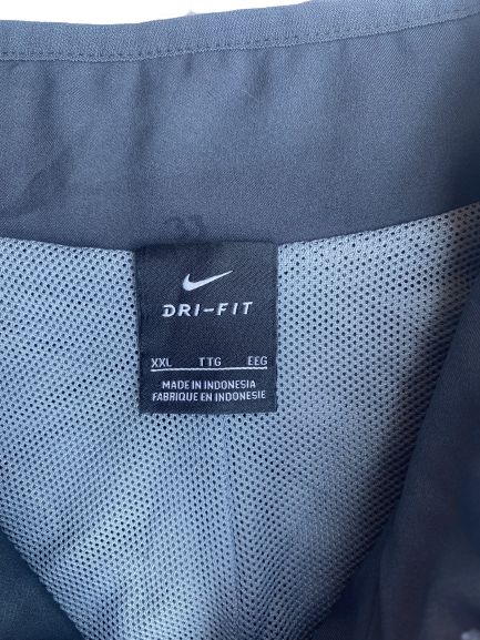 Xavier Kelly Clemson Football Team Issued Zip Up Jacket (Size 2XL)