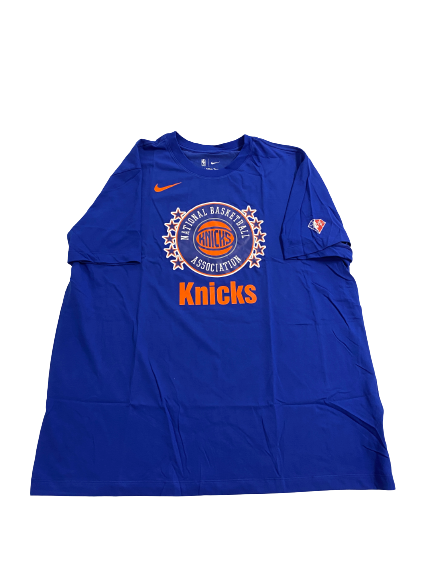 Micah Potter New York Knicks Team-Issued T-Shirt (Size XXL)