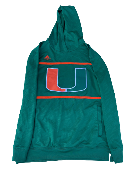 Anthony Lawrence Miami Basketball Team Issued Sweatshirt (Size L)
