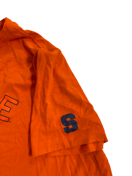 Carlos Vettorello Syracuse Football Team-Issued T-Shirt (Size XXL)