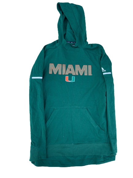 Anthony Lawrence Miami Basketball Team Issued Sweatshirt (Size M)