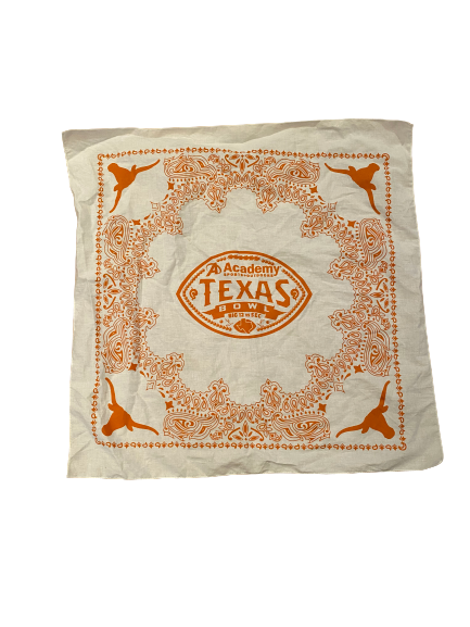 Tim Yoder Texas Football "Texas Bowl" Cloth Handkerchief