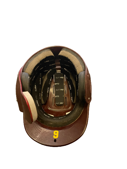Nick Cheema Arizona State Baseball Game Worn Helmet