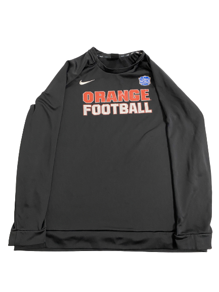 Carlos Vettorello Syracuse Football Player-Exclusive Camping World Bowl Game Crewneck Sweatshirt (Size XXL)