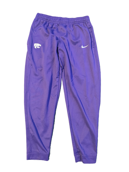 Mike McGuirl Kansas State Basketball Team Issued Sweatpants (Size XL)