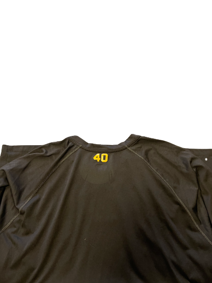 Arizona State Baseball Team Issued Workout Shirt with Number (Size XL)