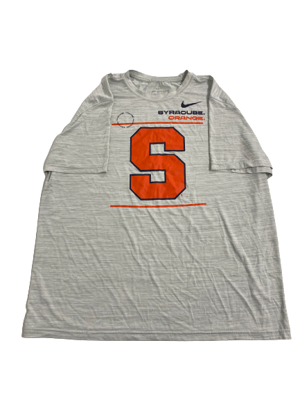 Carlos Vettorello Syracuse Football Team-Issued T-Shirt (Size XXL)