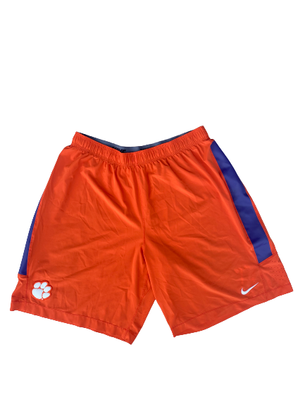 Xavier Kelly Clemson Football Team Issued Workout Shorts (Size 2XL)