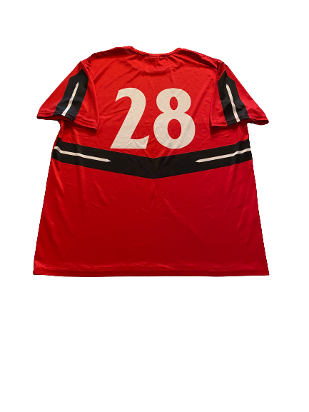 J.T. Perez Cincinnati Baseball Practice Shirt with Number on Back (Size XL)